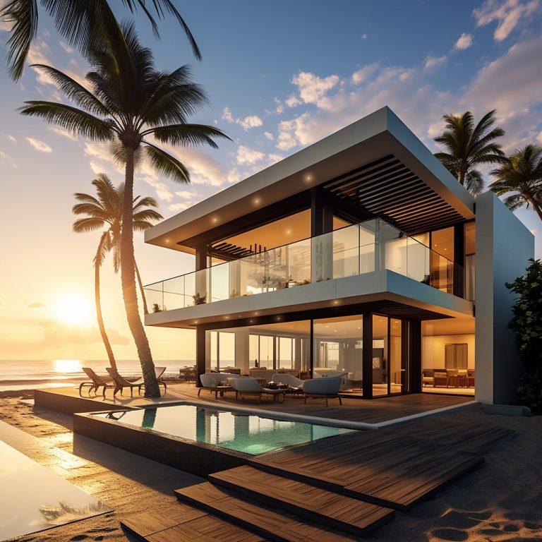 villa sea view luxury